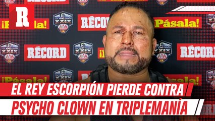 Rey Escorpión perdió la cabellera contra Psycho Clow