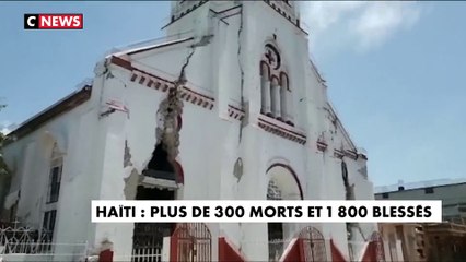 Plus de 300 morts après le violent séisme frappant Haïti