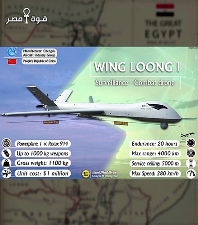 مصر تدخل عصر صناعة الدرونز القاتلة.. تعرف على أسطول مصر من الطائرات بدون طيار