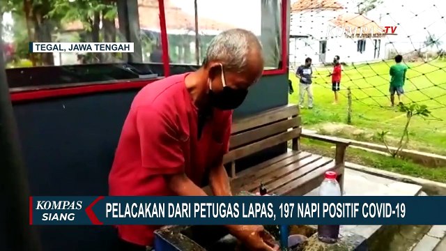 Kondisi 197 Napi di Lapas Kelas 2B Slawi Tegal yang Positif Covid-19 Membaik