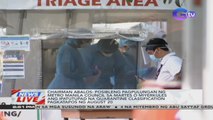 Chairman Abalos: Posibleng pagpulungan ng Metro Manila Council sa Martes o Miyerkules ang ipatutupad na quarantine classification pagkatapos ng August 20 | News Live