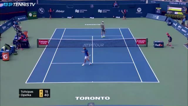 Toronto - Opelka vient à bout de Tsitsipas et se qualifie pour la finale