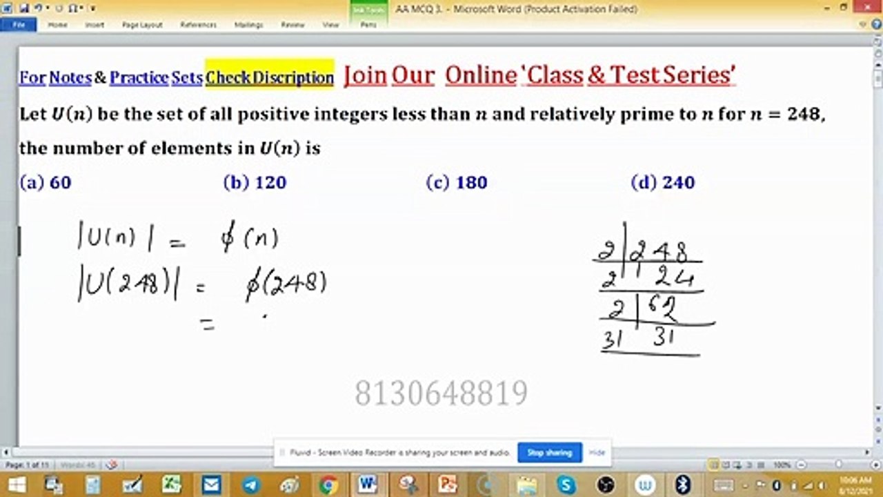 AA MCQ 3