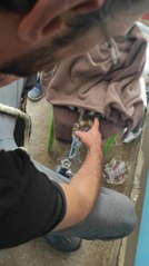 Son Dakika | SELDE MAHSUR KALAN KEDİ 3 GÜN SONRA KURTARILDI