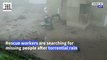 Japan: Rescue efforts after heavy rain triggers floods, landslides