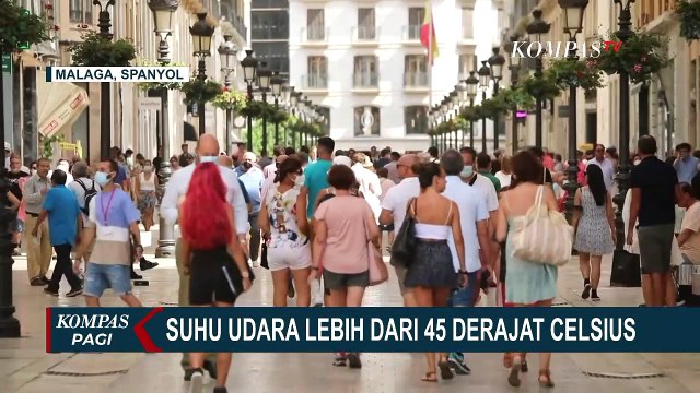 Spanyol Dilanda Gelombang Panas, Suhu Bisa Lebih dari 45 Derajat Celsius