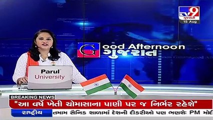 Stray Bulls on a rampage in lathi's main market, one woman injured _ Amreli _ TV9News