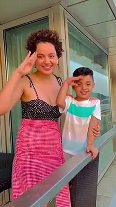 Happy Independence Day  From Kangana Ranaut