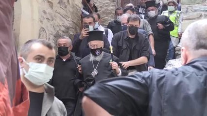 Sümela Manastırı'nda ayin düzenlendi