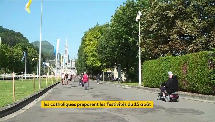 Week-end du 15 août : les croyants se rendent à nouveau en pèlerinage à Lourdes