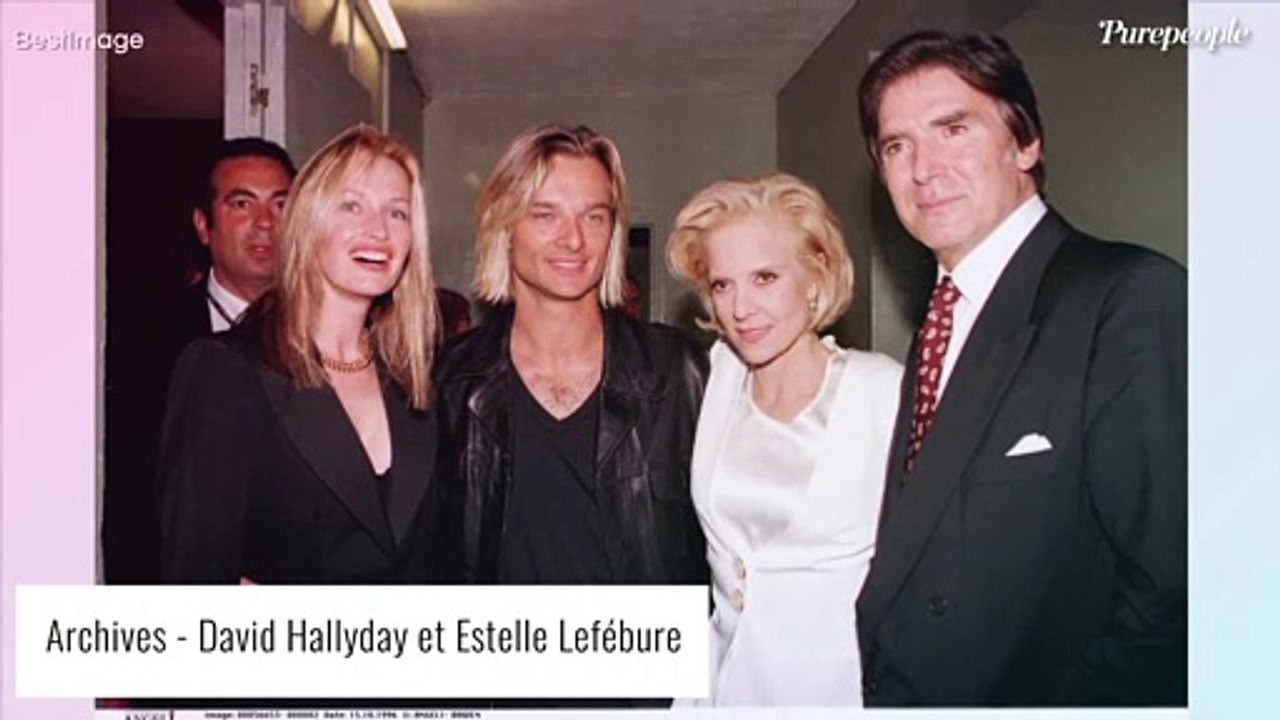Estelle Lefébure : Son beau cadeau à son ex-mari David Hallyday, "le meilleur papa"