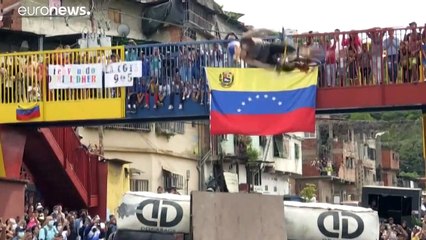 Exhibición de BMX en el barrio más violento de Caracas | El medallista Daniel Dhers lleva esperanza