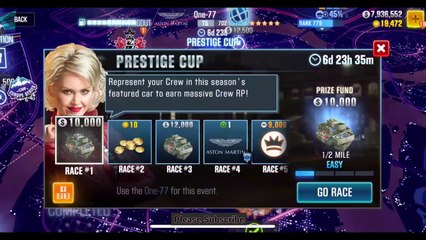 #134 CSR Racing 2 | Prestige Cup | Aston Martin One-77