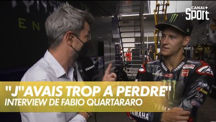 Fabio Quartararo : "J'ai failli ne pas rentrer aux stands" - GP d'Autriche MotoGP