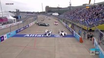 Formule E 2021 Berlin Race 2 Start Big Crash Mortara Evans