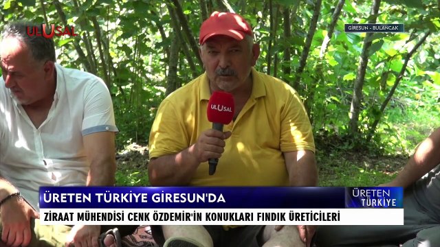 Üreten Türkiye - 15 Ağustos 2021 - Giresun - Cenk Özdemir - Ulusal Kanal