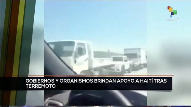 teleSUR Noticias 11:30 15- 08: Solidaridad tras terremoto en Haití