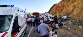 Son dakika haberi | Kahramanmaraş'ta düğün yolunda kaza: 13 yaralı