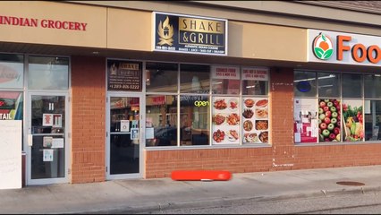 Amazing food review of Shake & Grill in Brampton Ontario