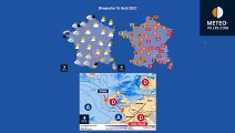 prévisions météo du dimanche 15 août 2021