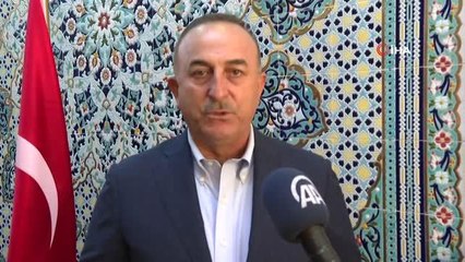 Bakan Çavuşoğlu: "Afganistan'da diplomatik misyonlarımızla ilgili gerekli tedbirleri başından beri aldık""Kabil Büyükelçiliğimiz faaliyetlerini...