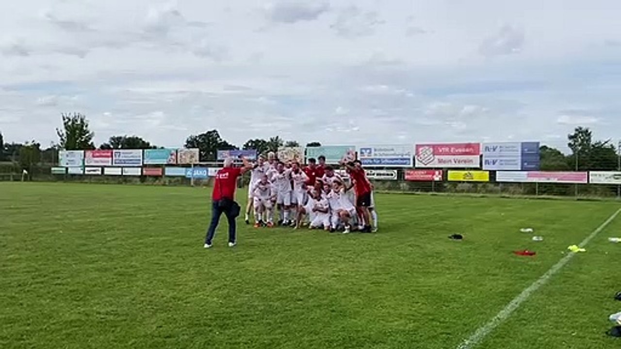 Jubel nach dem Spiel