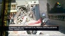 teleSUR Noticias 15:30 15- 08: Continúa rescate de víctimas del terremoto en Haití