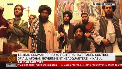 Les talibans de retour à Kaboul