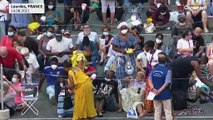 Lourdes : plus de 9 000 pèlerins participent à la procession aux flambeaux