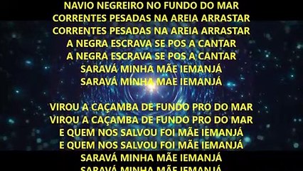 NAVIO NEGREIRO NO FUNDO DO MAR - PONTO DE IEMANJÁ