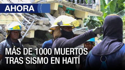 724 muertos y más de 1.800 heridos tras sismo en #Haití - #15Ago - Ahora