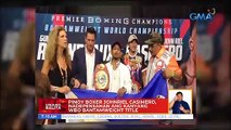Pinoy boxer Johnriel Casimero, nadepensahan ang kanyang wbo bantamweight title | UB