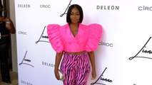 Nafessa Williams “Lionne Fall/Winter ’21 Runway Show” Fashion Arrivals