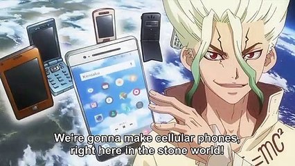 Dr Stone _ Making a Phone in Stone World