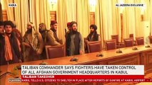 L'Afghanistan aux mains des talibans après leur entrée dans Kaboul