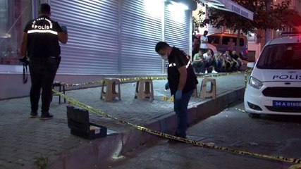 Arnavutköy'de kahvehanede oturan kişiye silahlı saldırı