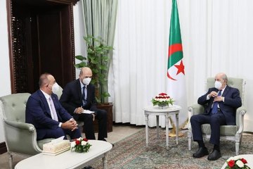 Son Dakika | Bakan Çavuşoğlu, Cezayir'de resmi temaslarda bulundu