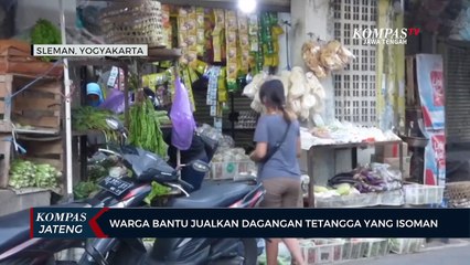 Warga Bantu Jualkan Dagangan Tetangga yang Isoman