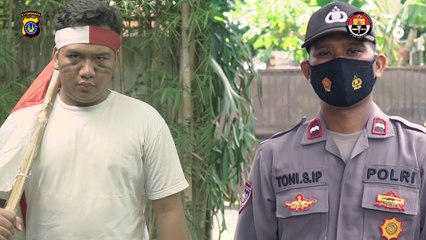 Bhabinkamtibmas Polda DIY Imbau Pasien Covid-19 untuk Isolasi ke Shelter