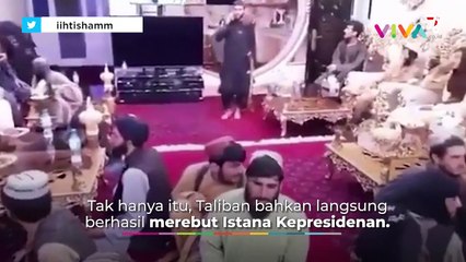 Taliban Berhasil Merebut Istana Kepresidenan Afghanistan