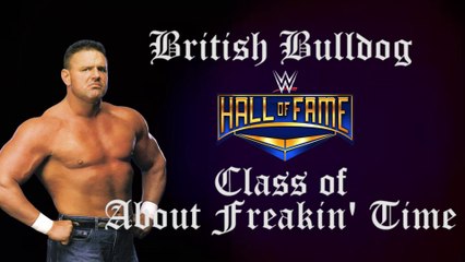 "British Bulldog" Davey Boy Smith to the WWE Hall of Fame (and it's about damn time)
