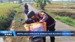 Bripka Agus Hermanto, Bhabinkamtibmas Polres Semarang Bagikan Nasi Bungkus & Masker