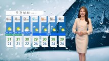 [날씨] 내일, '오늘만큼 더워'...내일도 제주도·동해안 비 / YTN