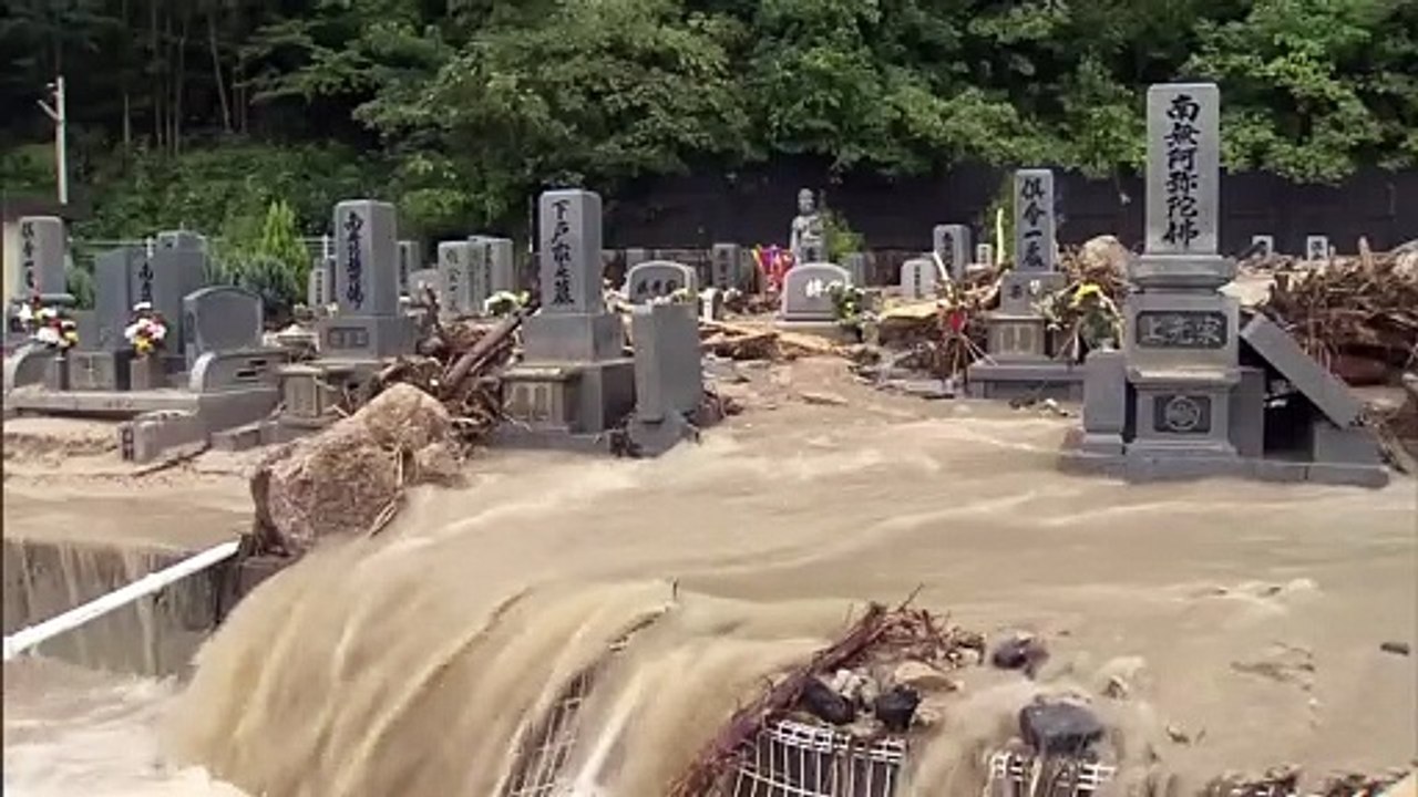Tote nach Überschwemmungen in Japan