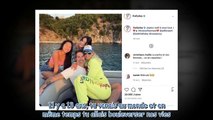 Laeticia Hallyday et Jalil Lespert amoureux - la future mariée pose pour lui à la mer