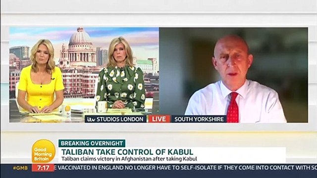 Good Morning Britain - Shadow Defence Secretary John Healey says the first priority is to make sure 'we get all British nationals out safely and all those who have helped our forces'