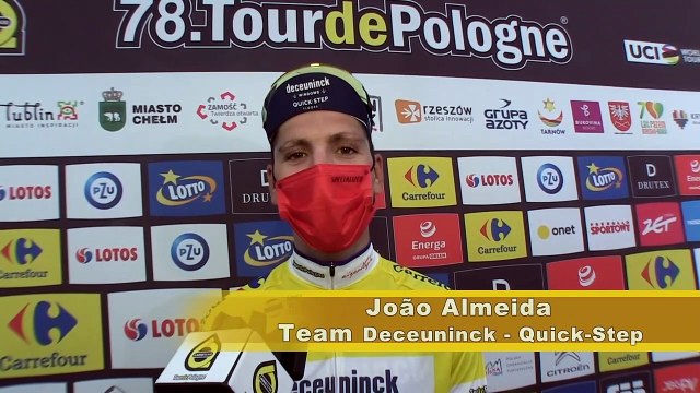 Tour de Pologne 2021 - Joao Almeida : It's a dream come true to be on the top step of the podium in a stage race, something I've worked so hard for