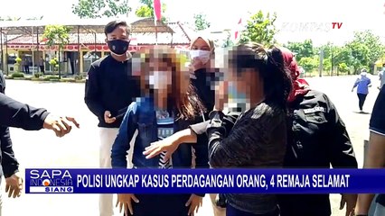 4 Remaja Selamat dalam Kasus Perdagangan Manusia