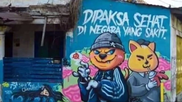 Mural Kritik Pemerintah Dihapus Satpol PP Viral
