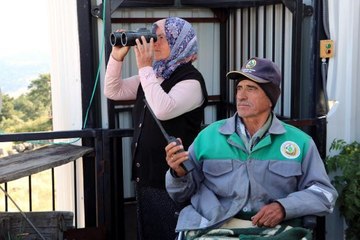 FELÇLİ ORMANCI, 31 YILDIR TEKERLEKLİ SANDALYESİNDEN ORMANLARI GÖZETLİYOR